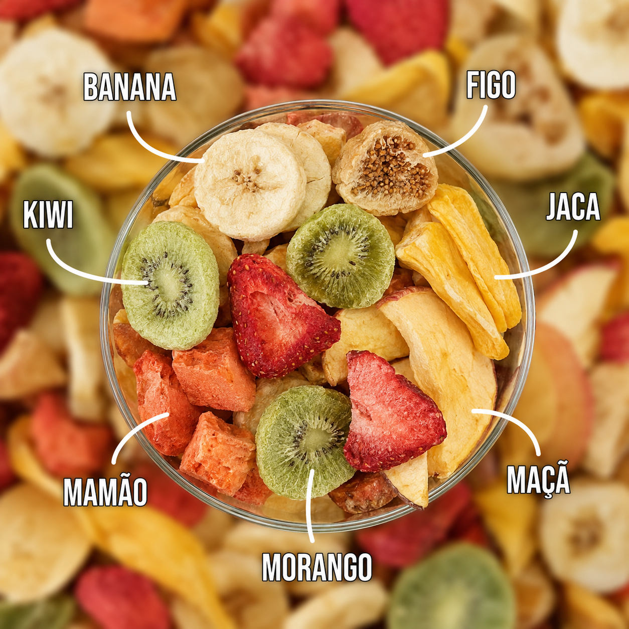 Mix de Frutas Infográfico